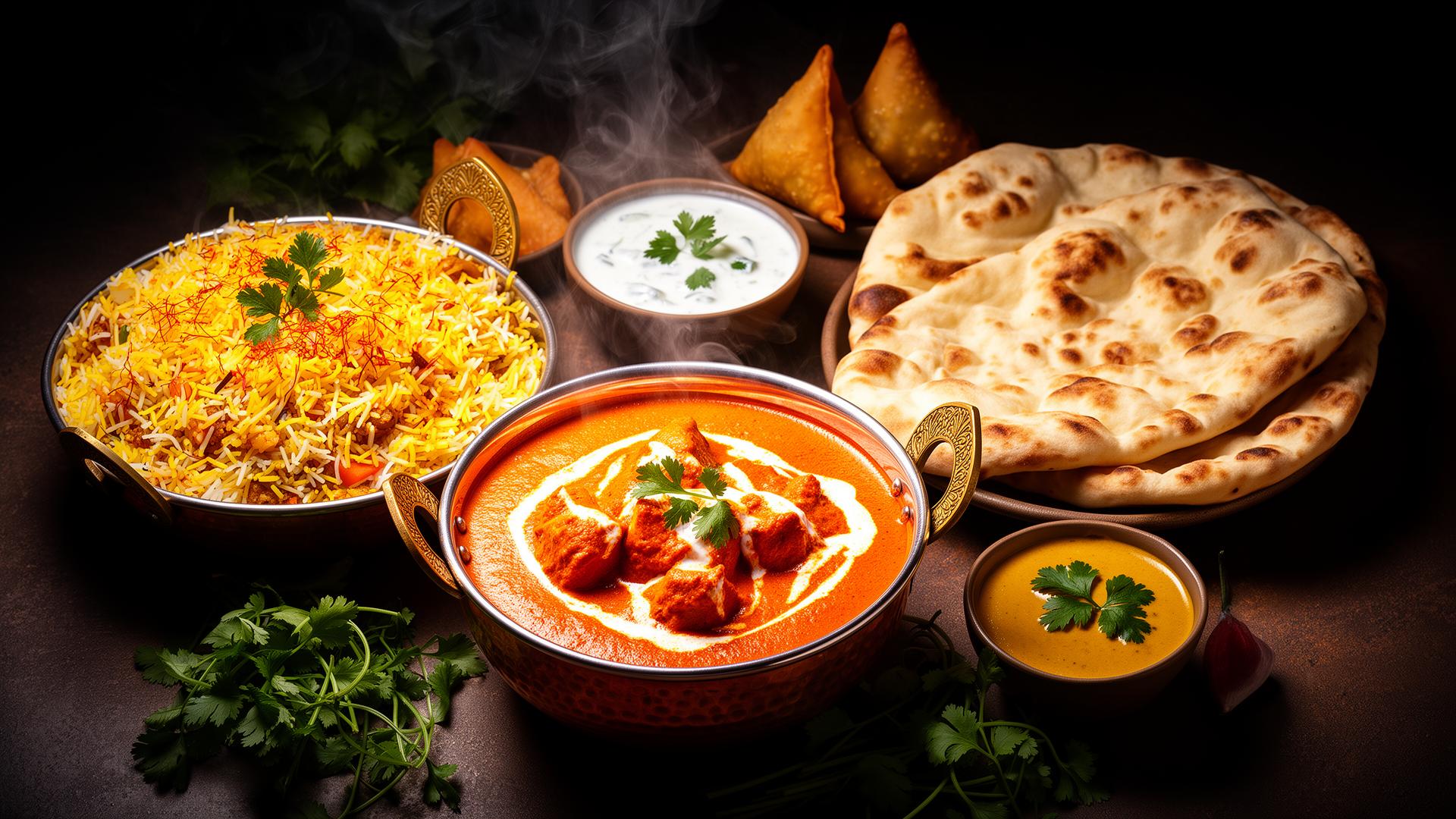 Authentic South Asian halal feast at Desi Meal